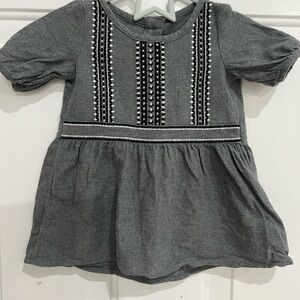 grey girl blouse